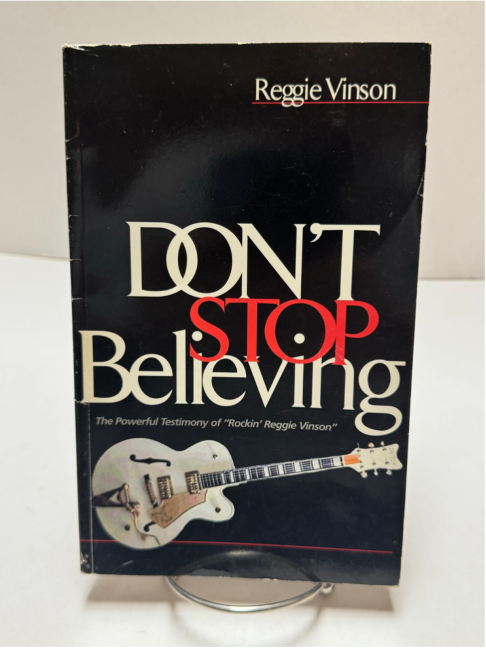 Don't Stop Believing by Reggie Vinson (2000, Paperback)